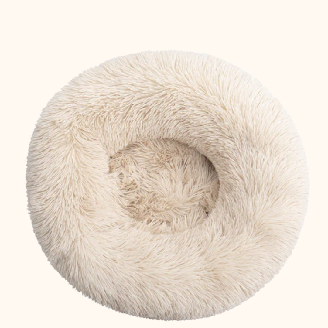 Mijn DierShop® Pluche Donut Wolken Bed - Voor Katten & Kleine Honden