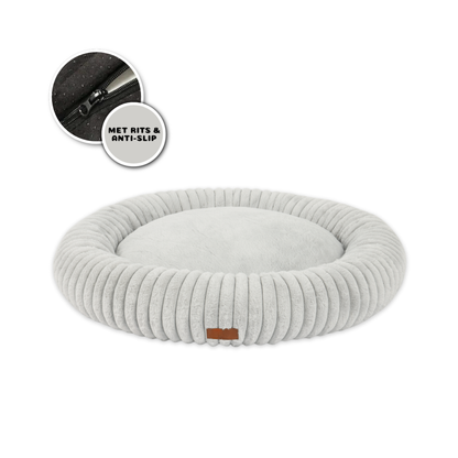 Mijn DierShop Hoes (ENKEL HOES) voor Orthopedische Donutmand - ZONDER VULLING