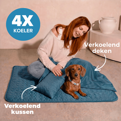 CoolPaw Koelmat | verkoelende hondenmat (1+1) complete set