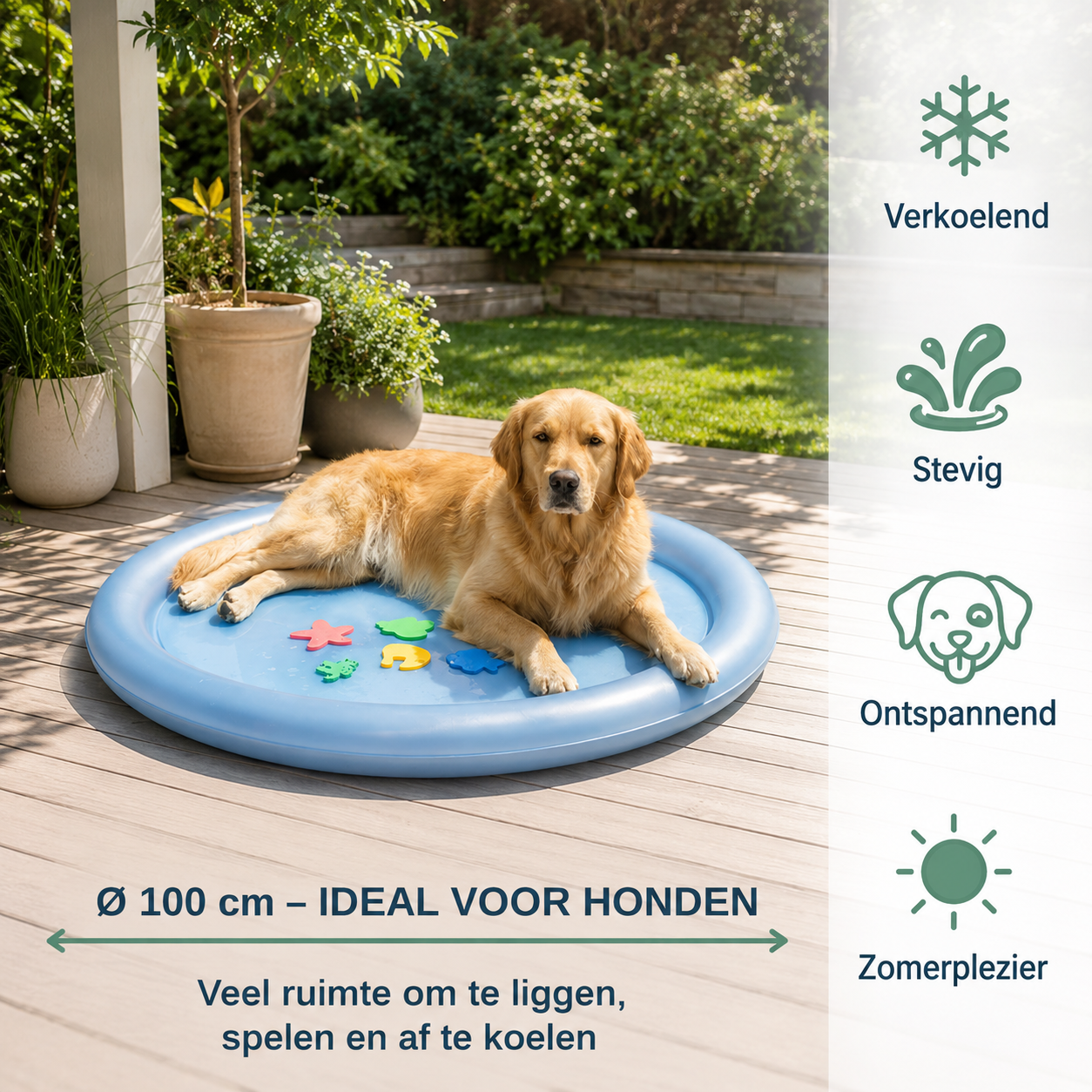 AquaPlay Koelmat | speel- & rustmat met water