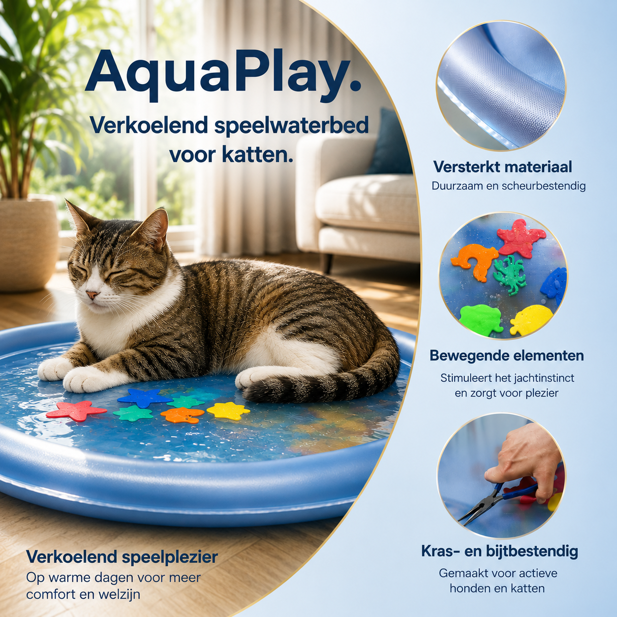 AquaPlay Koelmat | speel- & rustmat met water