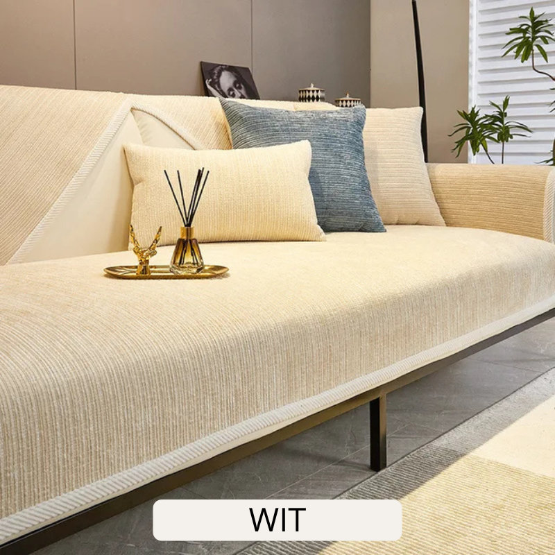 Strömborg Bankhoes | Premium Chenille, Antislip & Machinewasbaar | Bescherm je bank — ook met huisdieren.