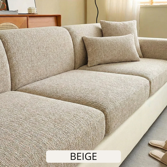 Svea Chenille Bankhoes — Elastische pasvorm, wasbaar & pluisvrij