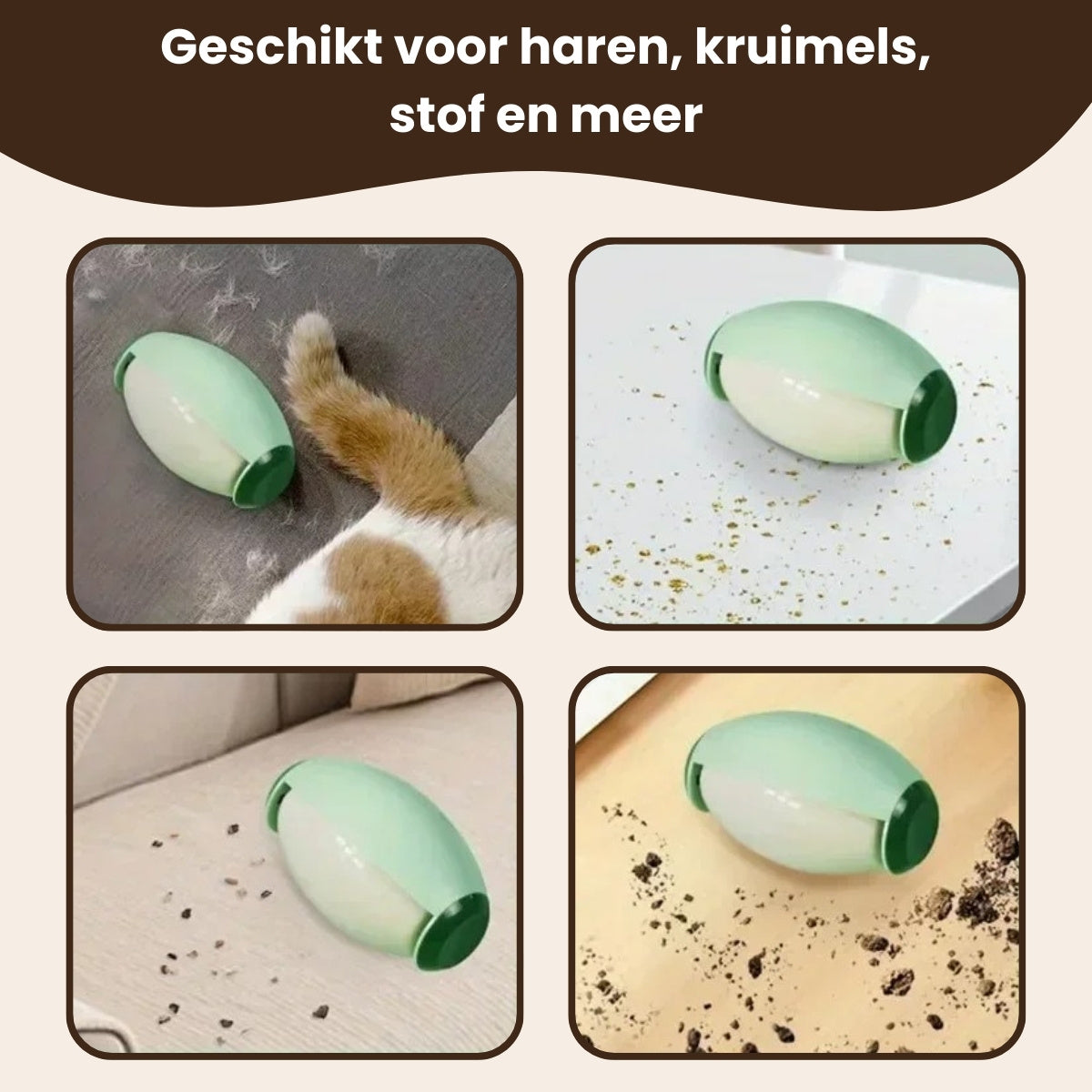 Mijn DierShop® | Herbruikbare Pluizenroller voor Huisdierharen