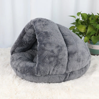 Mijn DierShop® Kalmerend Zacht Grot Bed - Voor Katten & Kleine Honden