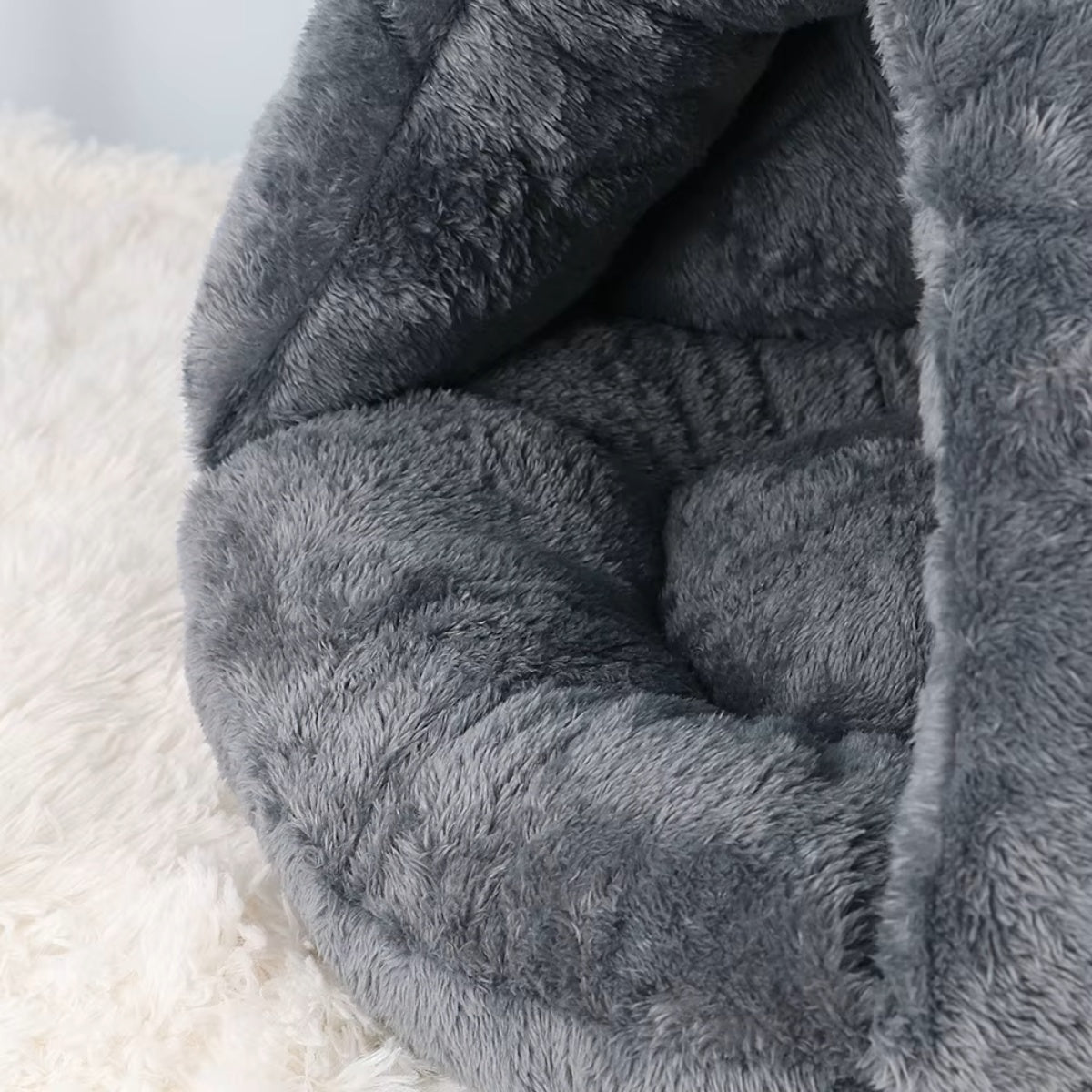 Mijn DierShop® Kalmerend Zacht Grot Bed - Voor Katten & Kleine Honden