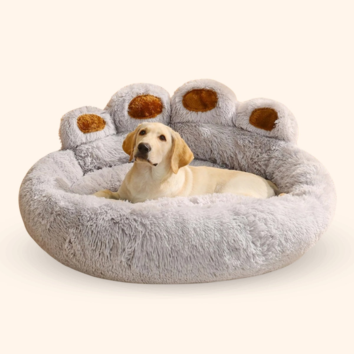 Mijn DierShop® Luxe Pootvormige Slaapmand - Voor Honden & Katten