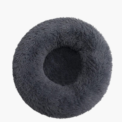 Mijn DierShop® Pluche Donut Wolken Bed - Voor Katten & Kleine Honden