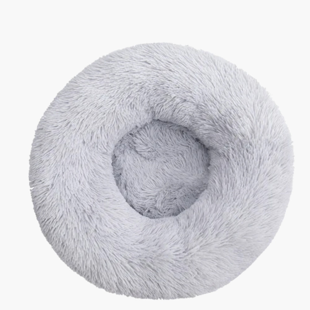 Mijn DierShop® Pluche Donut Wolken Bed - Voor Katten & Kleine Honden