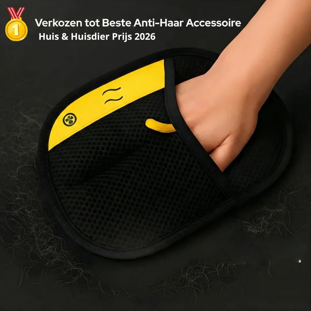 Mijn DierShop® PawClean Handschoen™ 1+1 GRATIS — Haar vrij in Seconden