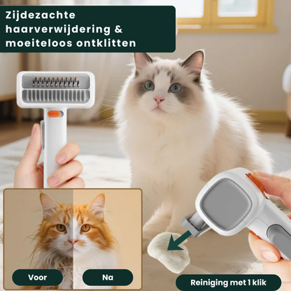 Mijn DierShop® KlitFree Kam | 2-in-1 Anti-Klit Verzorgingskam
