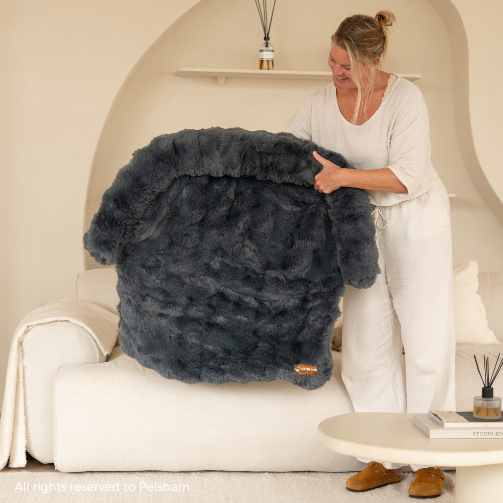 Mijn DierShop Hondenbed | Comfortabel, Duurzaam, Verhoogde Randen voor Grote Honden