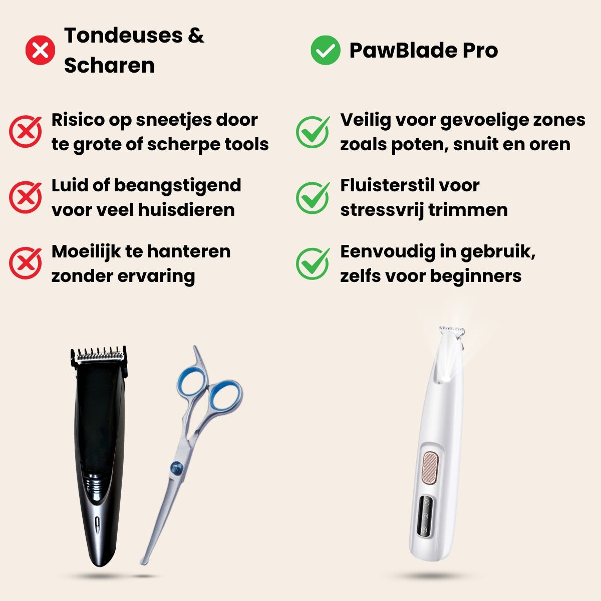 Mijn DierShop® - Professionele Precisie Trimmer voor Huisdieren