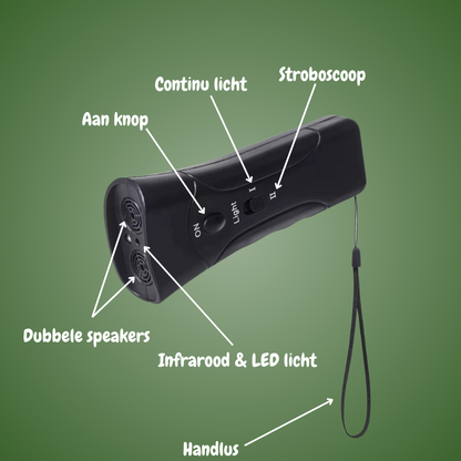 Mijn DierShop Hondentrainer | Effectief & Diervriendelijk Trainen – Compact, Draagbaar & Eenvoudig in Gebruik