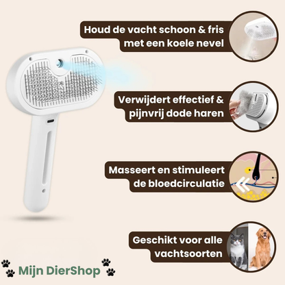 Mijn DierShop® Steami Pro Starter Set – Frisse Vacht – Vachtverzorging