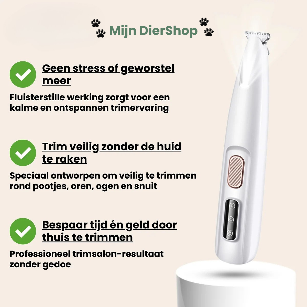 Mijn DierShop® Steami Pro Starter Set – Frisse Vacht – Vachtverzorging