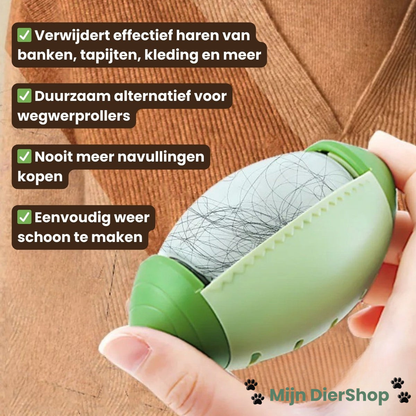 Mijn DierShop® | Herbruikbare Pluizenroller voor Huisdierharen