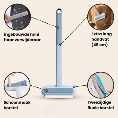 Mijn DierShop® MultiSwipe Pro - 3-in-1 Huisdier haar Verwijderaar