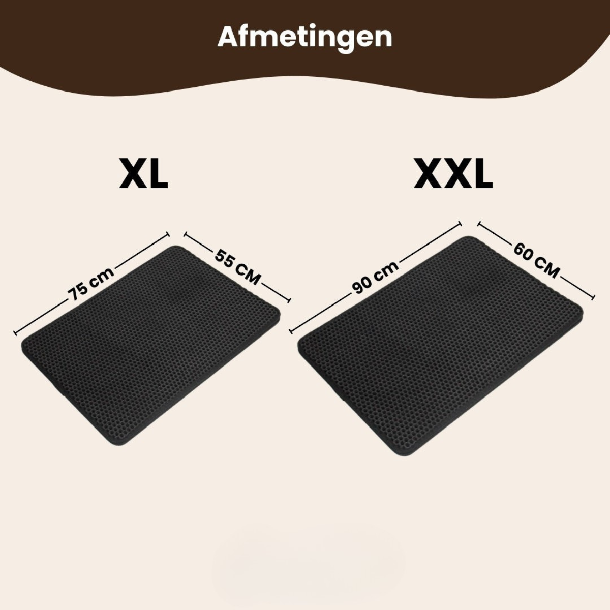 Mijn DierShop® XL Kattenbak Mat