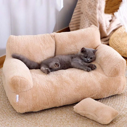 Mijn DierShop® Luxe Kalmerende Sofa - Voor Katten & Kleine Honden
