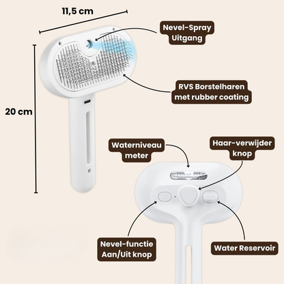Mijn DierShop® Stoomborstel Set