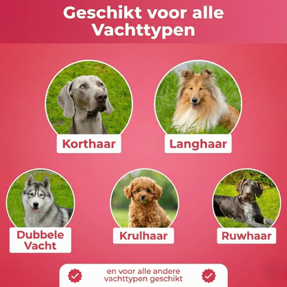 Mijn DierShop® | Pura Vacht Borstel | Effectieve Verzorging voor Honden en Katten