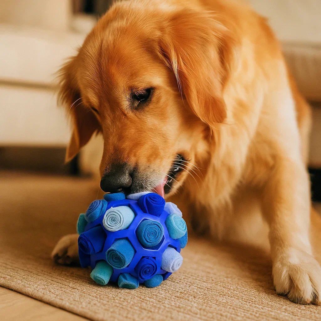 SnuffelAvontuur Bal | Interactief Hondenspeeltje voor Mentale Stimulatie