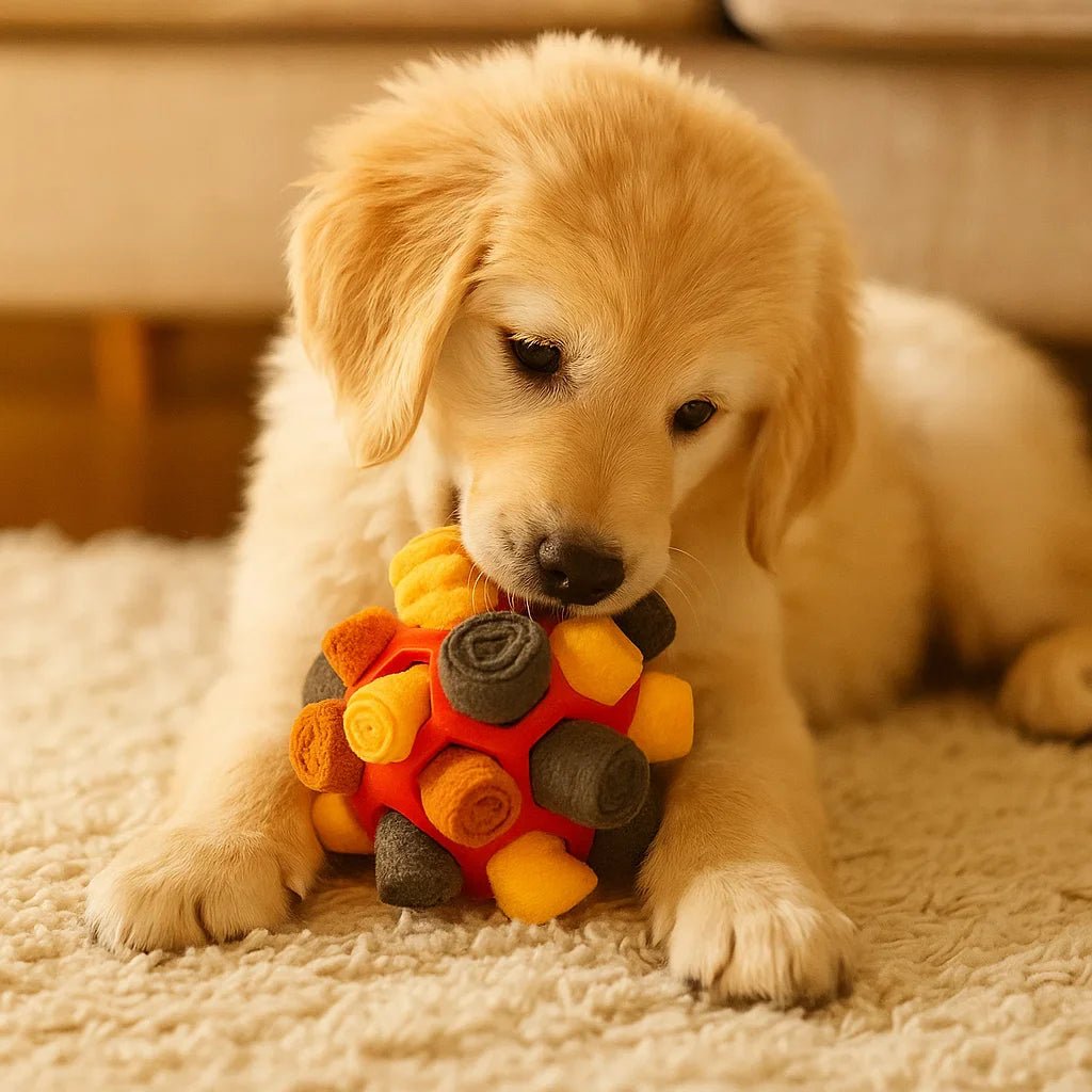SnuffelAvontuur Bal | Interactief Hondenspeeltje voor Mentale Stimulatie