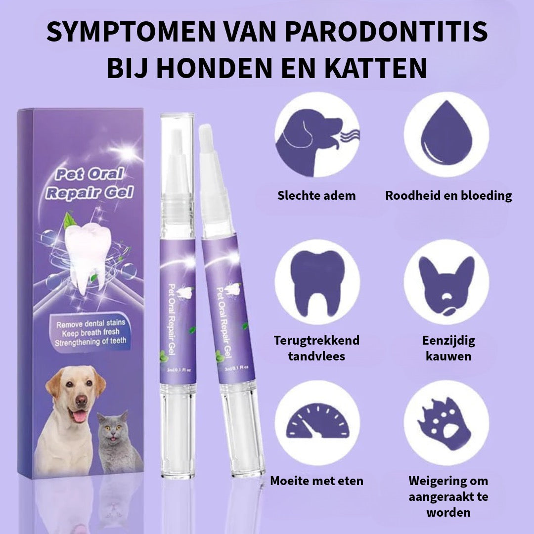 Mijn Diershop |Tand herstelgel voor Katten & Honden