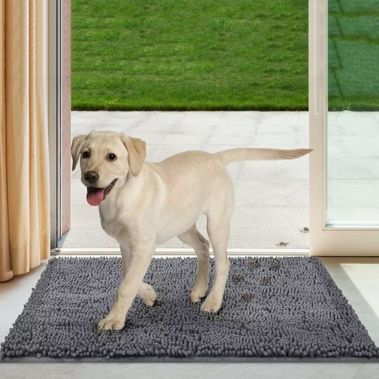 MijnDierShop Ultra Mat | Ultra-absorberend, Duurzaam, 60x90 cm Deurmat