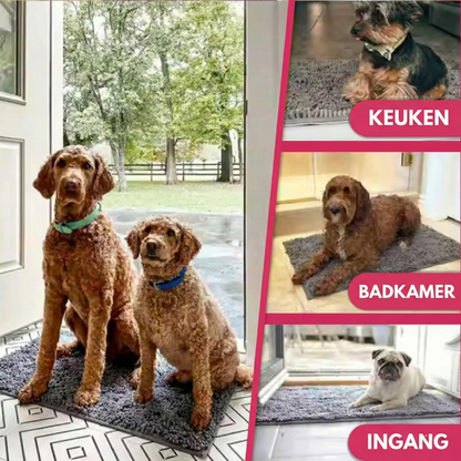MijnDierShop Ultra Mat | Ultra-absorberend, Duurzaam, 60x90 cm Deurmat