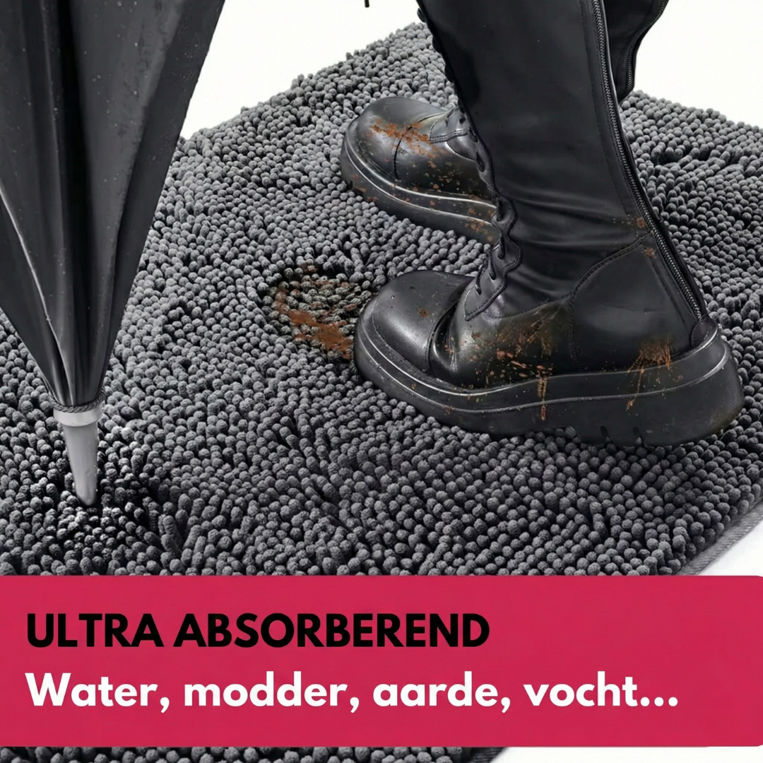 MijnDierShop Ultra Mat | Ultra-absorberend, Duurzaam, 60x90 cm Deurmat