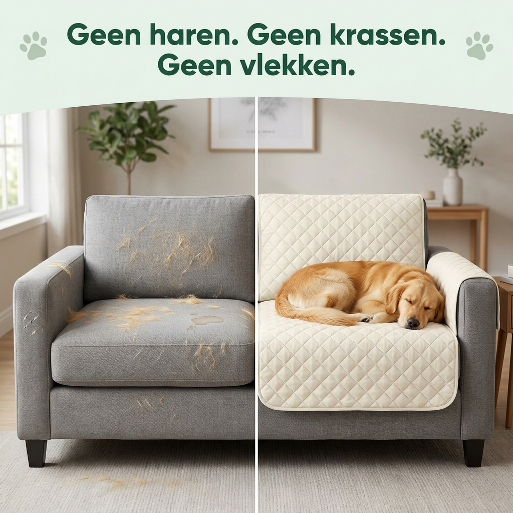 PawCouch Bankhoes — Waterafstotend & Antislip
