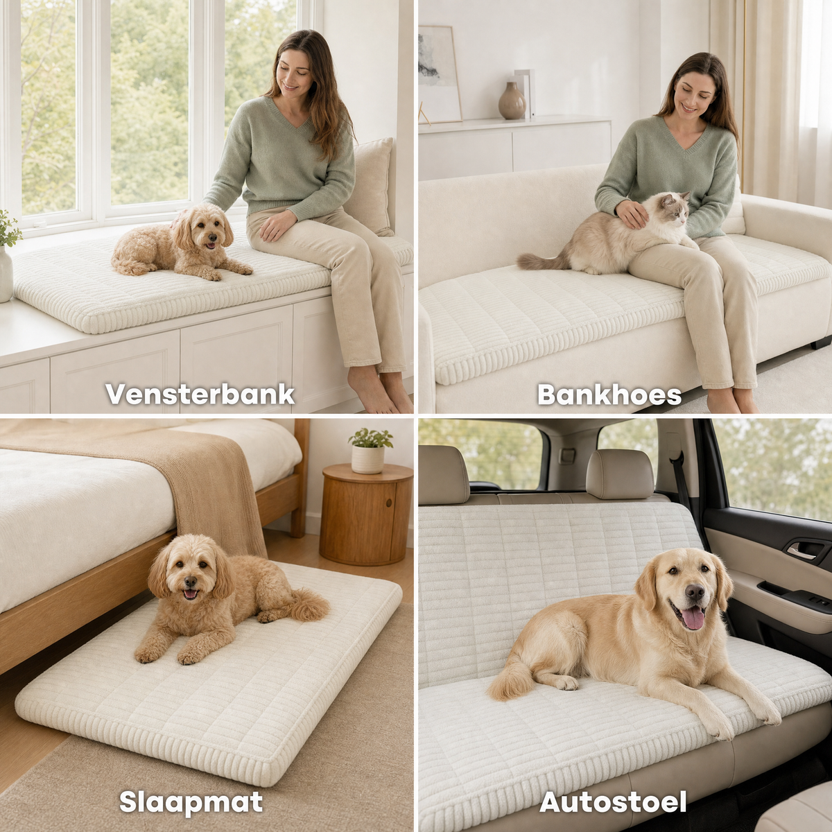 PawCouch Bankhoes — Waterafstotend & Antislip