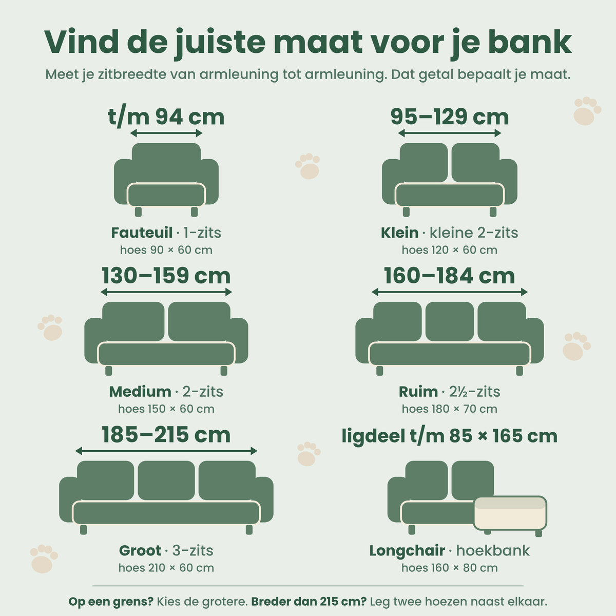 PawCouch Bankhoes — Waterafstotend & Antislip