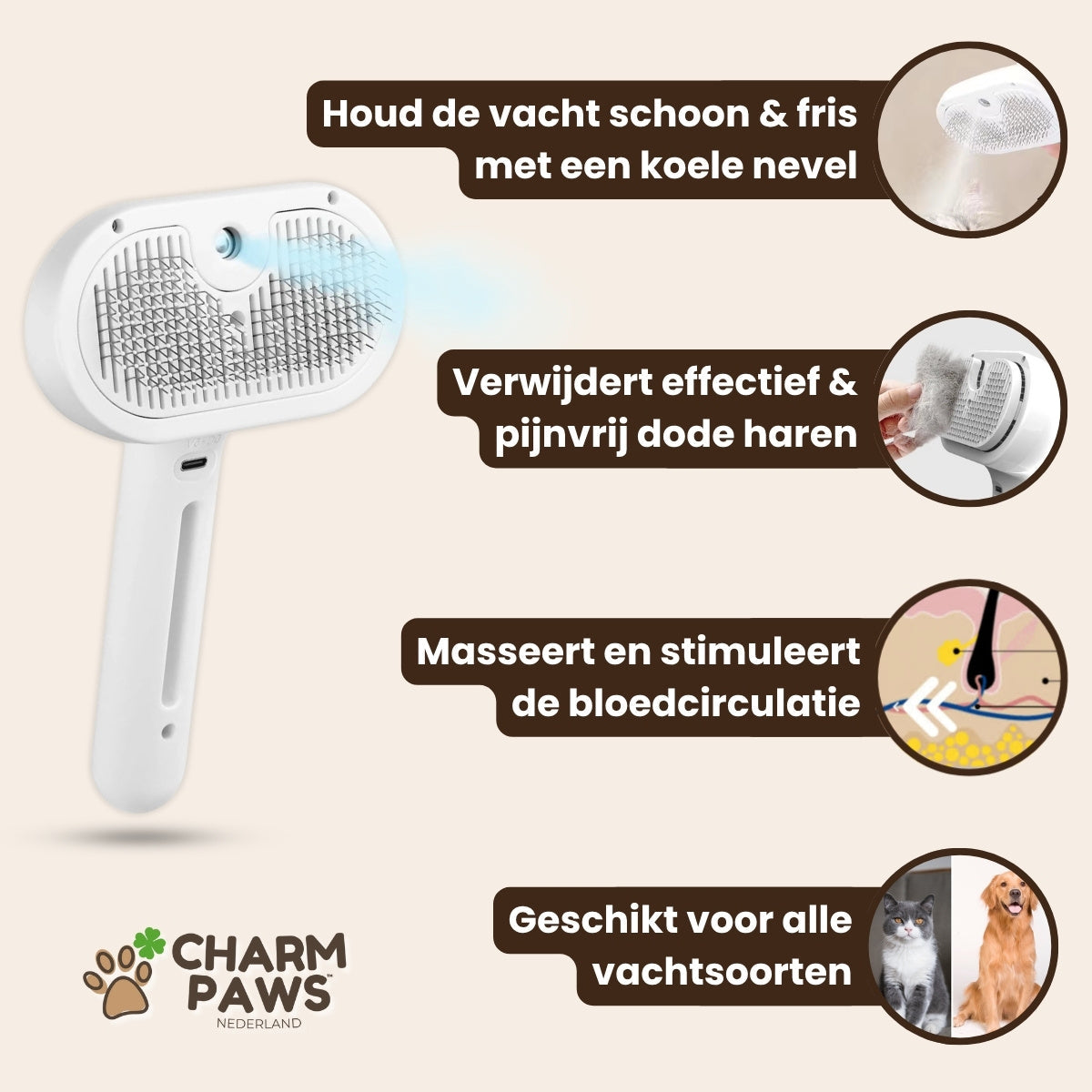 Mijn DierShop® Steami Pro Frisse Vacht Starter Set