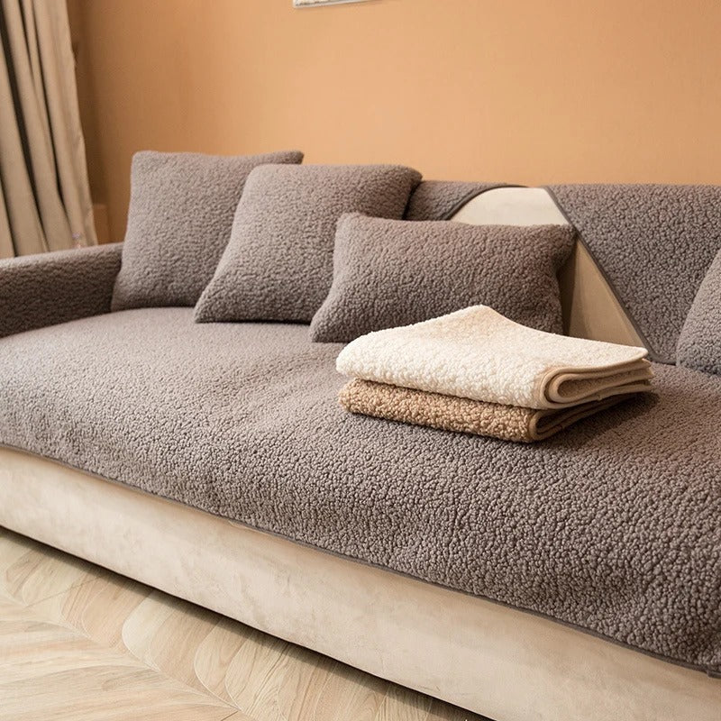 Vallborg Teddy Bankhoes — Sherpa fleece & Antislip