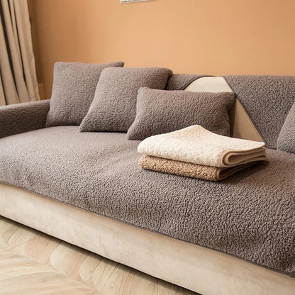 Vallborg Teddy Bankhoes — Sherpa fleece & Antislip